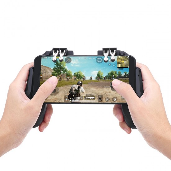 H9 Gamepad Game Controller Fire Stick for PUBG Mobile Games with Cooler Cooling Fan Trigger Shooter Joystick H9 Gamepad Game Controller Fire Stick for PUBG Mobile Games with Cooler Cooling Fan Trigger Shooter Joystick
