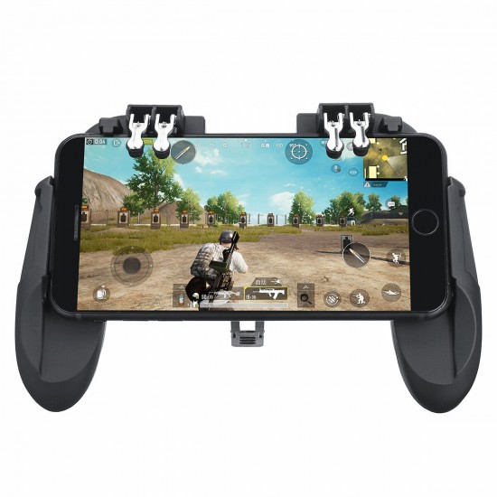 H9 Gamepad Game Controller Fire Stick for PUBG Mobile Games with Cooler Cooling Fan Trigger Shooter Joystick H9 Gamepad Game Controller Fire Stick for PUBG Mobile Games with Cooler Cooling Fan Trigger Shooter Joystick