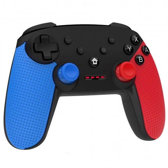 N-Switch bluetooth Wireless Gamepad 6-axis Non-slip Sensor Game Controller LED Indicator Joystick