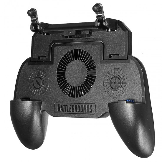 SR Scalable Gamepad Game Controller Joystick Cooling Fans Charger for PUBG for 4.7-6.5inch Mobile Phone SR Scalable Gamepad Game Controller Joystick Cooling Fans Charger for PUBG for 4.7-6.5inch Mobile Phone