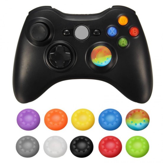 Silicone Analog Game Controller Thumb Stick Grips Caps Covers Thumbstick Grips for Xbox360/PS3/PS4 Controller