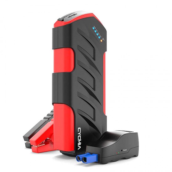 11000mAh Car Emergency Power Supply Dual Fast Charging Tech Jump Starter