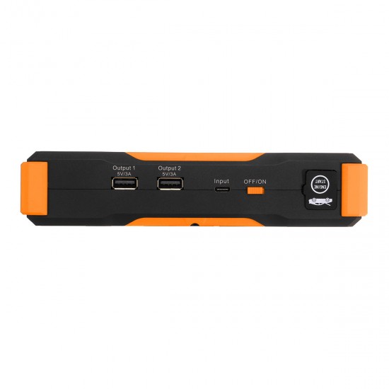 22000mAh Portable Car Jump Starter Peak 1500A Power Bank Quick Wireless Charging Emergency Battery Booster Waterproof with LED Flashlight USB Port 22000mAh Portable Car Jump Starter Peak 1500A Power Bank Quick Wireless Charging Emergency Battery Booster Waterproof with LED Flashlight USB Port