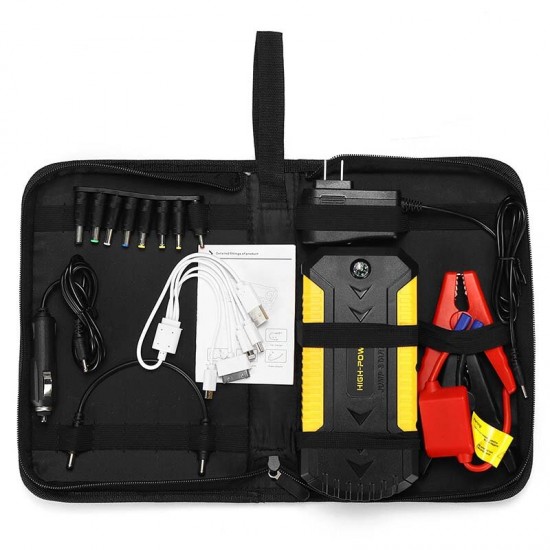 88000mAH Digital Car Jump Starter Battery Charger 4 USB Emergency Power Supply 88000mAH Digital Car Jump Starter Battery Charger 4 USB Emergency Power Supply