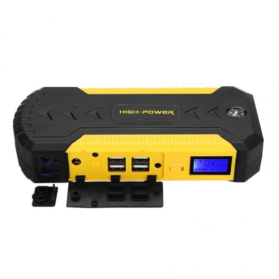 88000mAH Digital Car Jump Starter Battery Charger 4 USB Emergency Power Supply 88000mAH Digital Car Jump Starter Battery Charger 4 USB Emergency Power Supply