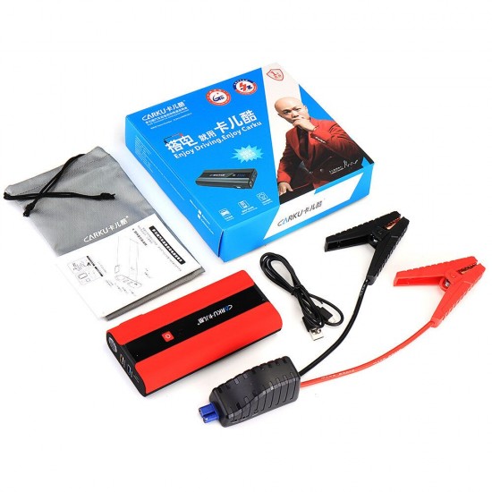 X7 Car Jump Starter 10000mAh 600A Peak Emergency Battery Booster Portable Power Bank with LED FlashLight from