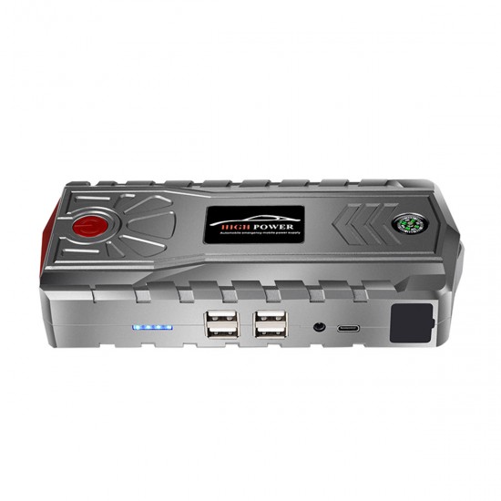 Portable Car Jump Starter 15000mAh 800A Peak Powerbank Emergency Battery Booster Type-C Digital Charger with LED Flashlight USB Port Portable Car Jump Starter 15000mAh 800A Peak Powerbank Emergency Battery Booster Type-C Digital Charger with LED Flashlight USB Port