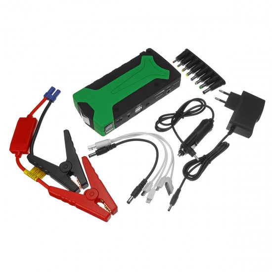 TM15B 13800mAh Car Jump Starter Emergency Powerbank Battery Booster Pack with LED Flashlight USB Charging Port TM15B 13800mAh Car Jump Starter Emergency Powerbank Battery Booster Pack with LED Flashlight USB Charging Port