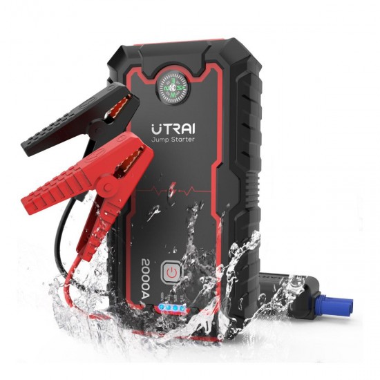 Jstar One Car Jump Starter 2000A 22000mAh 12V Battery Booster Power Bank Auto Starting Device Waterproof