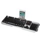 104 Key USB Wired Backlit Mechanical Handfeel Gaming Keyboard with Phone Support