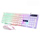 104 Key USB Wired Gaming Keyboard and Mouse Set RGB Backlight for Laptop Computer PC