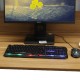 104 Key USB Wired Gaming Keyboard and Mouse Set Waterproof LED Multi-Colored Changing Backlight Mouse For PS3/Xbox Computer Desktop Notebook