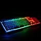 104 Keys USB Wired Backlit Mechanical Hand-feel Gaming Keyboard Mouse Mouse Pad Set