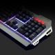 104 Keys USB Wired Backlit Mechanical Hand-feel Gaming Keyboard Mouse Mouse Pad Set