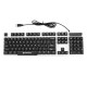 104 Keys USB Wired Gaming Keyboard 1000dpi Mouse Set Suspended Backlight External Game Keyboard with Mouse Pad for PC Computer Laptop