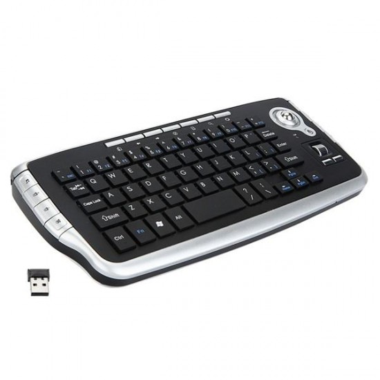 2.4G Mini Wireless Keyboard Multi-media Functional Trackball Air Mouse 2.4G Mini Wireless Keyboard Multi-media Functional Trackball Air Mouse