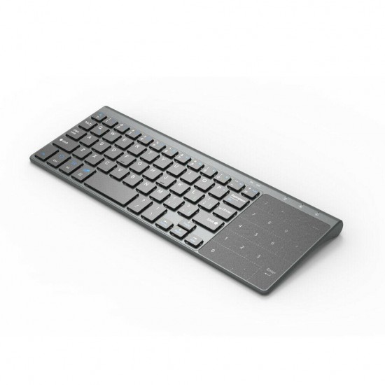 2.4G Ultrathin Mini Wireless Keyboard With Touch Pad for PC Android Smart TV Box PS3/4