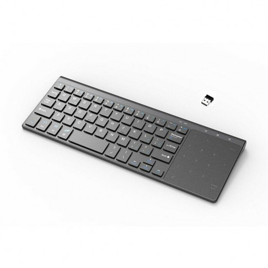 2.4G Ultrathin Mini Wireless Keyboard With Touch Pad for PC Android Smart TV Box PS3/4 2.4G Ultrathin Mini Wireless Keyboard With Touch Pad for PC Android Smart TV Box PS3/4