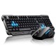 2.4GHz Wireless Keyboard & Mouse Combo Set WAterproof Auto Sleep Keyboard for Desktop PC Laptop Notebook