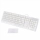 A879W Wired 3-color Adjustable Backlit Gaming Keyboard White A879W Wired 3-color Adjustable Backlit Gaming Keyboard White