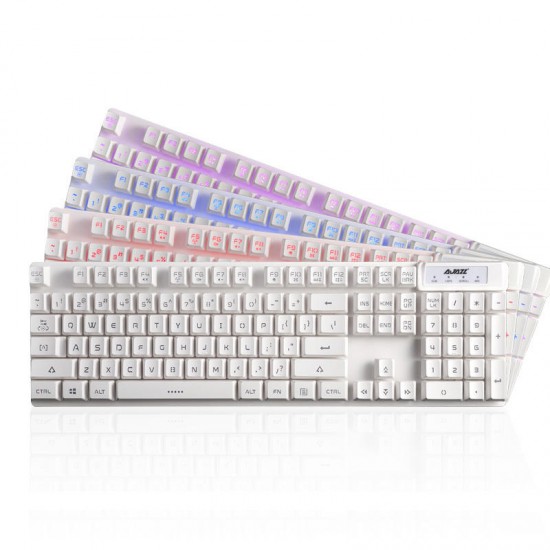 Cyborg Soldier 104 Keys Wired 3 Colors Baklit Mechanical Handfeel Keyboard