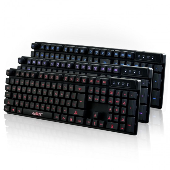 Cyborg Soldier 104 Keys Wired 3 Colors Baklit Mechanical Handfeel Keyboard Cyborg Soldier 104 Keys Wired 3 Colors Baklit Mechanical Handfeel Keyboard