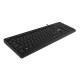 KB161 Wired Keyboard 104 Keys Waterproof Business Office Keyboard for Computer PC Laptop