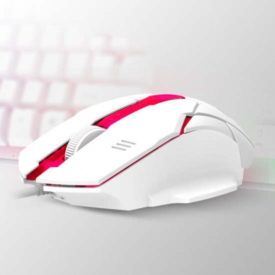 KM100 Wired Mechanical Keyboard & Mouse Set 104 Keys USB Gaming Keyboard 800DPI 6 Buttons Mouse Home Office Ergonomic Mice Kit for Laptop Computer PC KM100 Wired Mechanical Keyboard & Mouse Set 104 Keys USB Gaming Keyboard 800DPI 6 Buttons Mouse Home Office Ergonomic Mice Kit for Laptop Computer PC