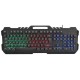 T21 USB Wired 104Key Rainbow Keyboard Desktop Computer Mechanical RGB Backlight Gaming Keyboard Phone Stand Bracket