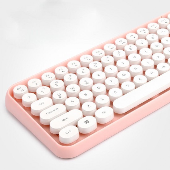 308i bluetooth 3.0 Wireless Gaming Office Keyboard 84 Keys Classic Round Keys 308i bluetooth 3.0 Wireless Gaming Office Keyboard 84 Keys Classic Round Keys