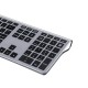 WXJP-A 2.4GHz Wireless Keyboard 109 Keys Silent X-Structure Button Keyboard with USB Receiver for PC Computer