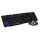 D280 104 Keys Gaming Keyboard RGB Backlit Light Wired Keyboard and 1600 DPI Gaming Mouse Set