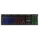 D500 104 Key USB Wired Gaming Keyboard RGB Backlit 1600 DPI Gaming Mouse Set with Mouse Pad for Computer Desktop Notebook