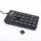 DS-9816 23 Keys Wired Numeric Keypad USB Mini Number Keyboard for Office Bank Stock