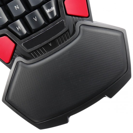 T9 47 Key USB Wired Mini Single Hand Gaming Keyboard for PC Laptop