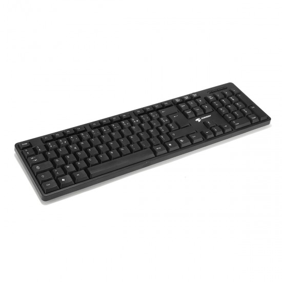 ET-2100 104 Keys USB wired French Language Gaming Keyboard for Desktop and Laptop