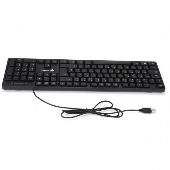 ET-2100 104 Keys USB wired French Language Gaming Keyboard for Desktop and Laptop