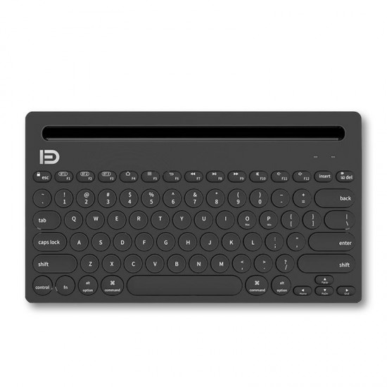 FD IK3381 Wireless bluetooth Keyboard 78 Keys Multi-devices Connection Office Keyboard iPads Tablet Phone Stand Holder