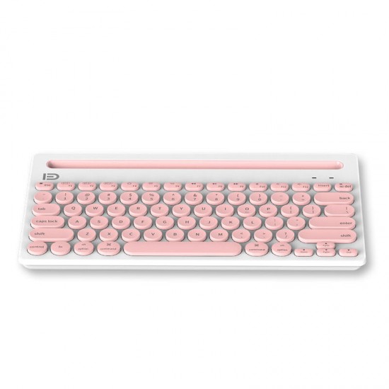 FD IK3381 Wireless bluetooth Keyboard 78 Keys Multi-devices Connection Office Keyboard iPads Tablet Phone Stand Holder FD IK3381 Wireless bluetooth Keyboard 78 Keys Multi-devices Connection Office Keyboard iPads Tablet Phone Stand Holder