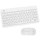 FD IK6620 2.4GHz Wireless Silent Keyboard & Mouse Set 79 Keys Keyboard 1500DPI Wireless Mouse with USB Receiver