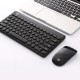 FD IK6620 2.4GHz Wireless Silent Keyboard & Mouse Set 79 Keys Keyboard 1500DPI Wireless Mouse with USB Receiver