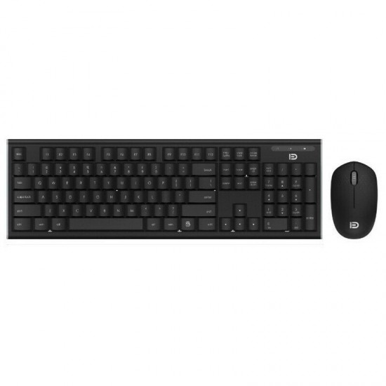 FD IK7500 2.4GHz Wireless Keyboard & Mouse Combo Set 104 Keys Ultra-thin Silent Keyboard 1600DPI IC Control Mouse with USB Receiver FD IK7500 2.4GHz Wireless Keyboard & Mouse Combo Set 104 Keys Ultra-thin Silent Keyboard 1600DPI IC Control Mouse with USB Receiver