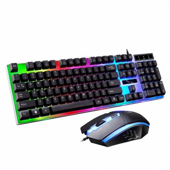 G21 104 Key Colorful Backlit Gaming Keyboard and 1600DPI Optical Gaming Mouse Combo Set G21 104 Key Colorful Backlit Gaming Keyboard and 1600DPI Optical Gaming Mouse Combo Set