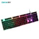 GT300 104 Keys ColorfulBacklight USB Wired Gaming Keyboard And 1000DPI LED Gaming Mouse Set