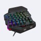 V500 One-handed Gaming Keyboard 35 Keys RGB Backlight Bulit-in Converter Single hand Keyboard For PC Smartphone V500 One-handed Gaming Keyboard 35 Keys RGB Backlight Bulit-in Converter Single hand Keyboard For PC Smartphone