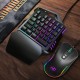 V500 One-handed Gaming Keyboard 35 Keys RGB Backlight Bulit-in Converter Single hand Keyboard For PC Smartphone V500 One-handed Gaming Keyboard 35 Keys RGB Backlight Bulit-in Converter Single hand Keyboard For PC Smartphone