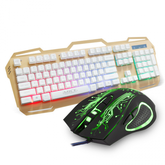 KM-690 USB Wired Gaming Keyboard 3 Color LED Backlit 2400DPI Gaming Mouse Combo KM-690 USB Wired Gaming Keyboard 3 Color LED Backlit 2400DPI Gaming Mouse Combo
