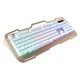KM-690 USB Wired Gaming Keyboard 3 Color LED Backlit 2400DPI Gaming Mouse Combo KM-690 USB Wired Gaming Keyboard 3 Color LED Backlit 2400DPI Gaming Mouse Combo