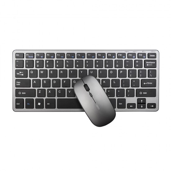 V780 2.4GHz Wireless Keyboard and 1600DPI Wireless Ultra Thin Mouse Combo Set with USB Receiver For PC Computer