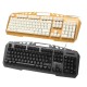 JK890 Colorful Backlight Alloy Panel USB Wired Gaming Keyboard 2400DPI LED Gaming Mouse Combo